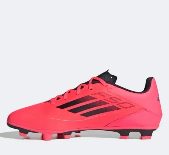 Chuteira Campo Adidas F50 Club Unissex - Rosa+Preto