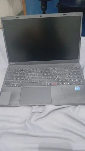 Notebook vendo funcionando perfeitamente