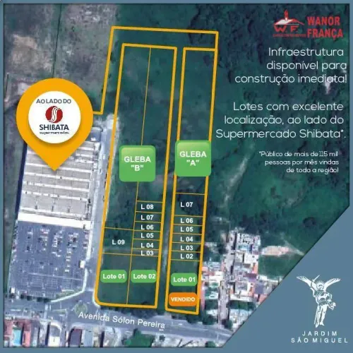 Terreno à venda, 300 m² por R$ 600.000,00 - Ponte Alta - Aparecida/SP