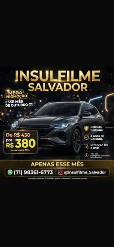 Película automotiva para carro 