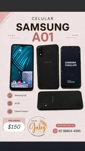 Celular Samsung A01 32Gb 