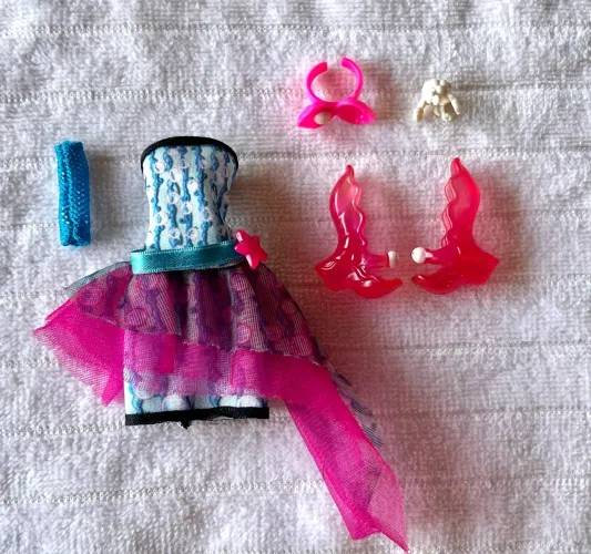 Lote de Acessórios Lagoona Petit Poa Monster High