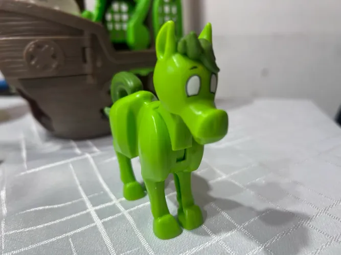 Cavalo Mutano Jovens Titans cartoon