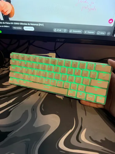 Teclado Mecânico CK61 (Motospeed)