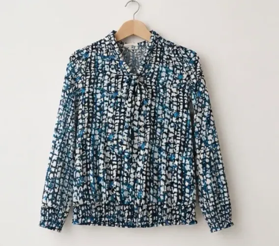 camisa florida transparente 