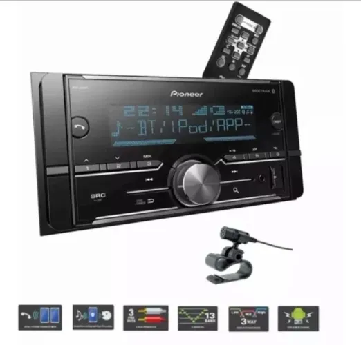 Radio Automotivo Pioneer MVH-S618BT