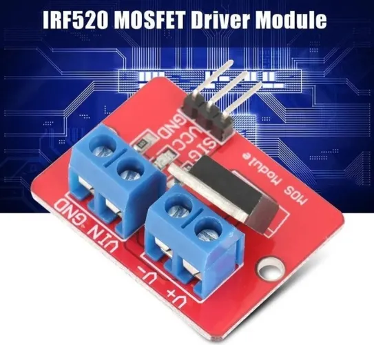 COD-AM351 3.3v/5v Irf520 Módulos De Driver Mosfet Pwm Saída Cond Arduino Automação