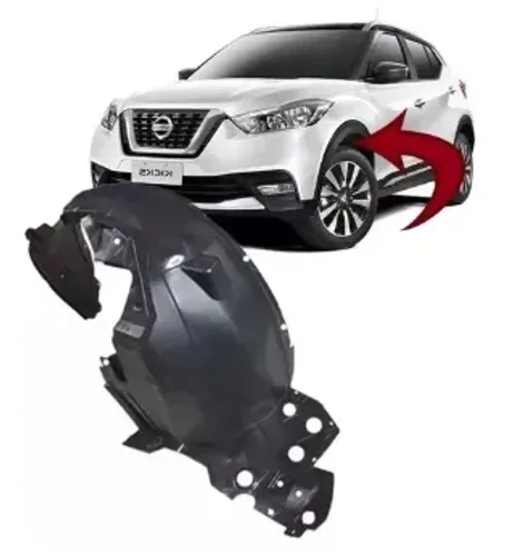 Parabarro Dianteiro Nissan Kicks 2017 à 2021 - D/E - Shin Mei