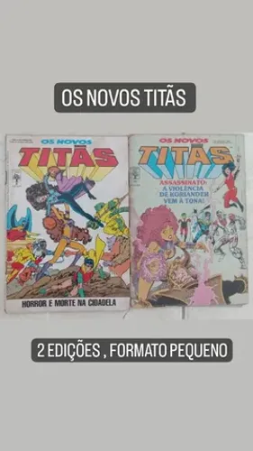 Os Novos Titãs - 2 edições