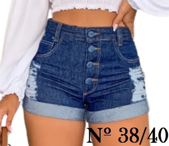 Short Jeans Feminino