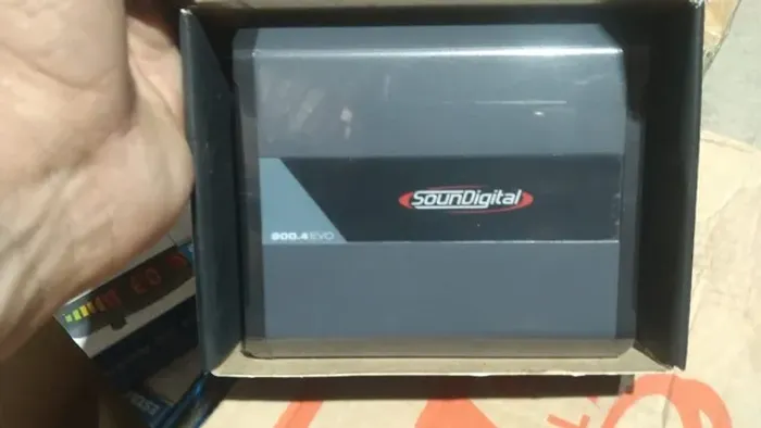 Modulo amplificador Soundigital SD800.4 Evo Digital Novo 1 ano de garantia