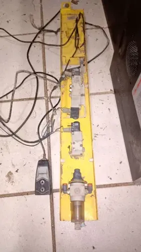 cilindro pistão pneumático dupla ação 2,38 m estendido 