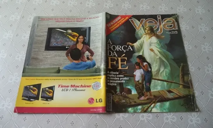 Revista Veja 7 fevereiro 2007 A Força Da FÉ.  Para Colecionadores. 