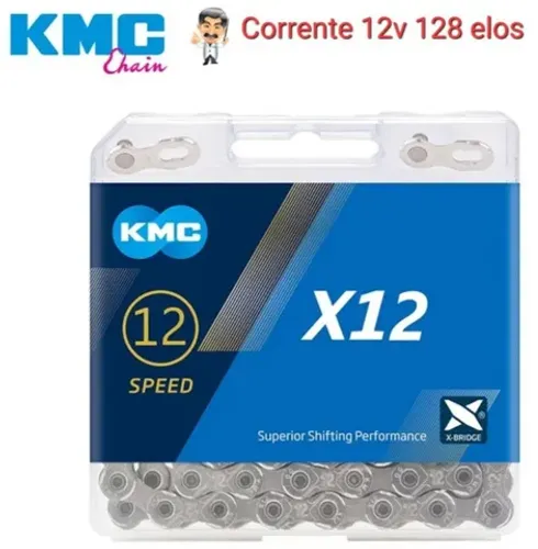 CORRENTE KMC 12v BIKE 126 ELOS X12  POWER LINK 12v