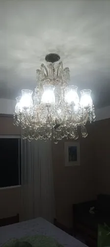 Lustre antigo de cristal