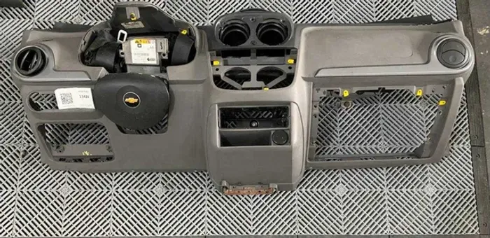 Kit air bag GM Agile montana com detalhe no tabelier 2014