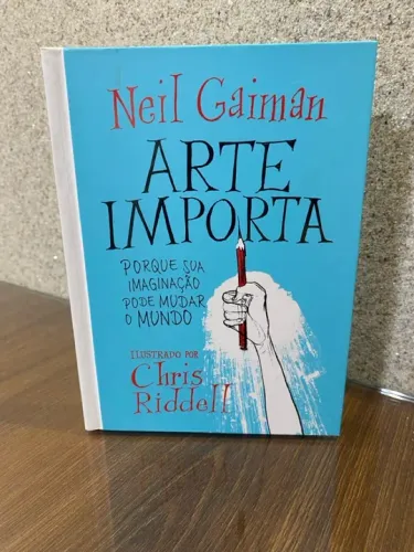 Livro Arte importa Neil Gaiman