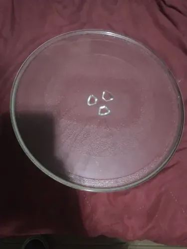 Prato para microondas grande Med 32 x 32 em ótimo estado 