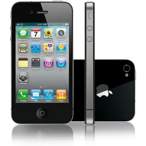 Apple Iphone 4s 8gb Preto Wifi Gps Desbloqueado Lacrado sem uso item de Colecionador