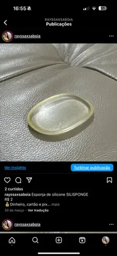 Esponja de silicone SILISPONGE