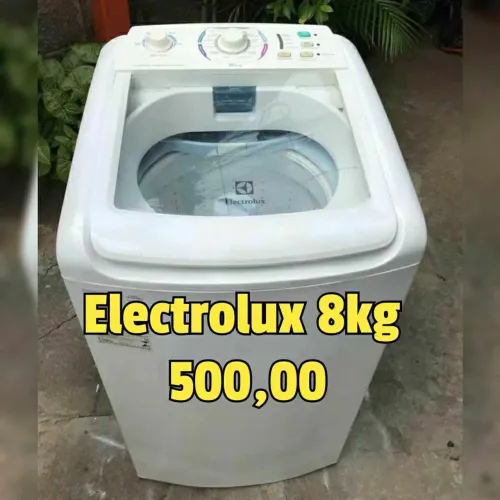 Máquina de lavar 8kg Electrolux 110V