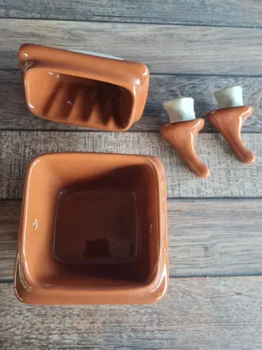Kit para banheiro em Cerâmica - Decoração para Banheiro