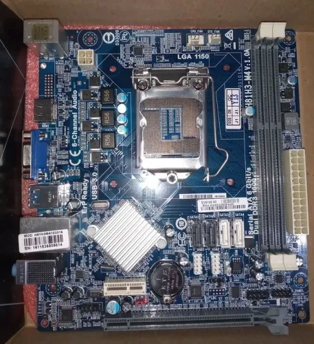 Placa Mãe H81H3-M4V:1.0A ECS LGA1150 i3 i5 i7 4ª geração (( Leia O Anúncio ))
