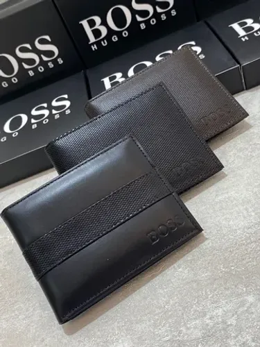 Carteira Hugo Boss e Diesel com Porta-Cartões