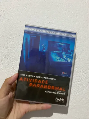DVD Atividade Paranormal