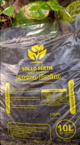 Esterco bovino curtido 