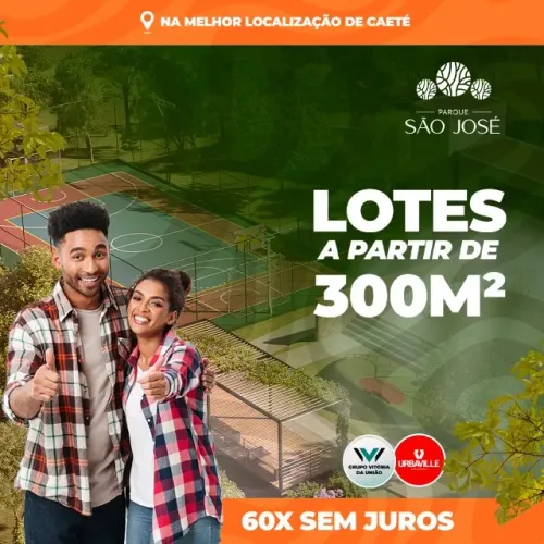 Lote a partir de 300m² em caeté para investir ou morar  