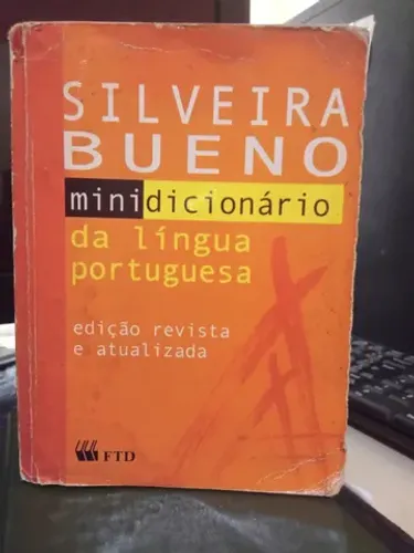 Livro Mini Dicionário Silveira Bueno apenas $5