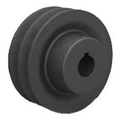 Polia De Ferro Fundido De 1 Canal Ou Polia de 2 Canais 10A, 12A 50A, 60A, 70A, 80A ou 100A