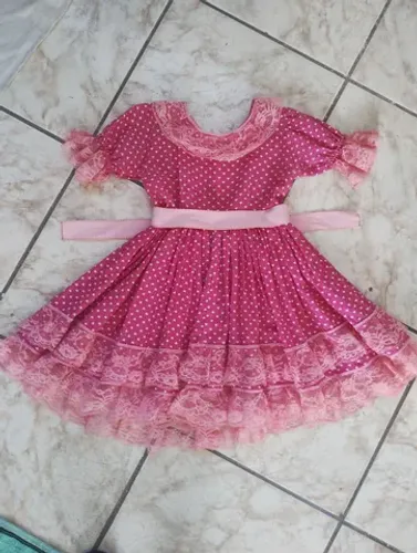 Vestido infantil Festa Junina 