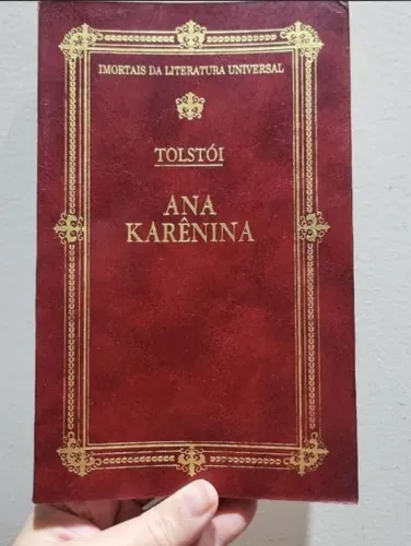 livro ana karênina tolstói imortais da literatura universal volume 2