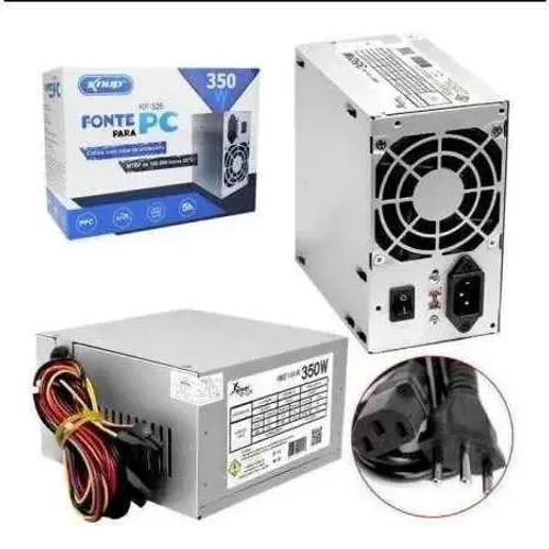 Fonte ATX 350W Knup (Novo) - Anápolis