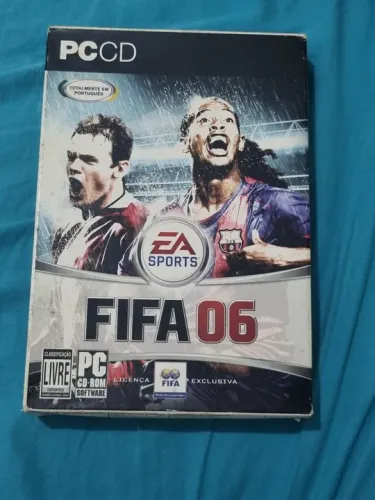 Jogo Game Pc Fifa 2006 (Usado)<br>