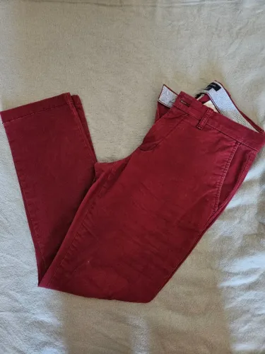 Calça Tommy Hilfiger vinho
