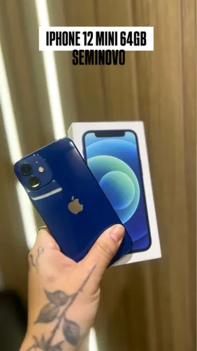 iPhone 12 MINI 5G 64GB (Seminovo) Garantia e Nota Fiscal