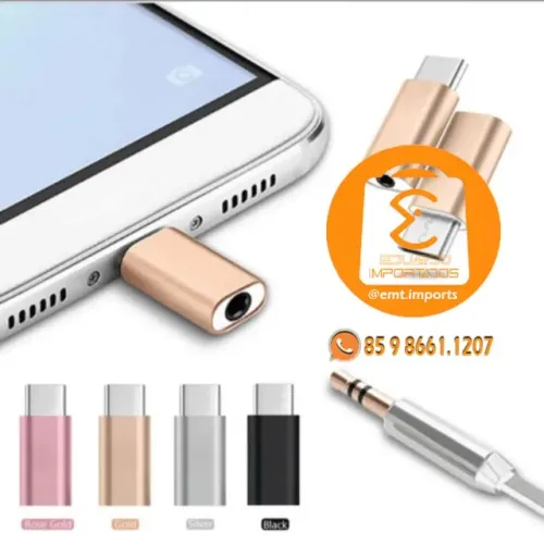 Adaptador Tipo-C para P2 3.5mm IT-BLUE