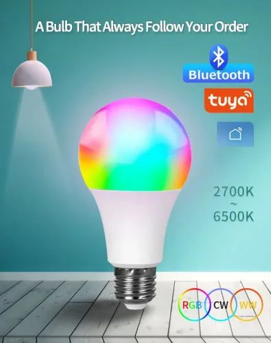 Tuya lâmpada RGB Bluetooth