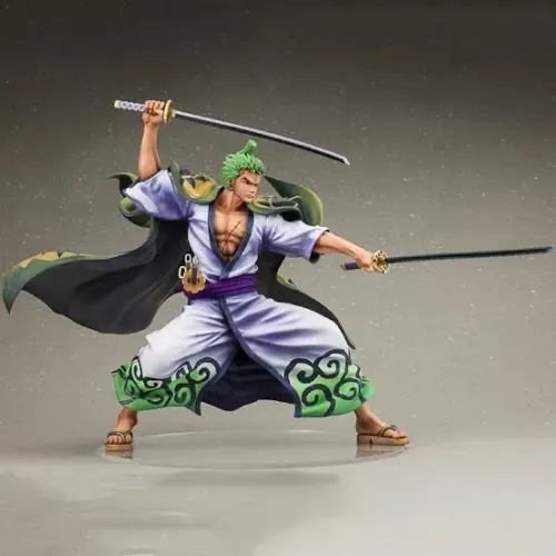 Zoro action figure importada da china