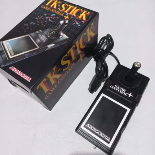 Exclusivo e Único TK-Stick Game Control Plus, Adaptado p/ TK2000 ou TK 90X / TK 95 / Atari