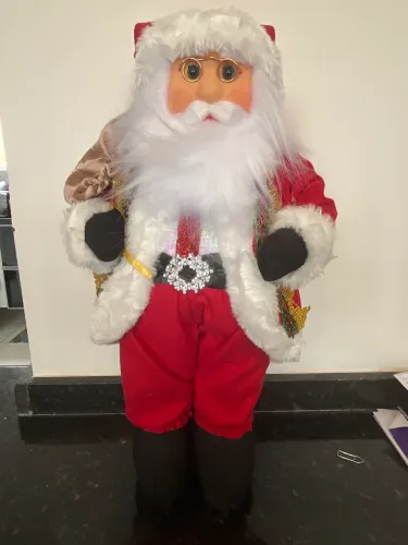 Boneco Papai Noel 50cm Grande Decoração Natalina