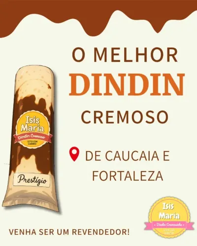 DINDIN CREMOSO PARA REVENDA / FESTAS / ANIVERSARIOS E EVENTOS