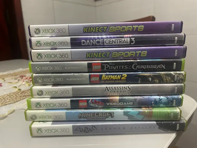 Jogos de Xbox 360 negociar preço 