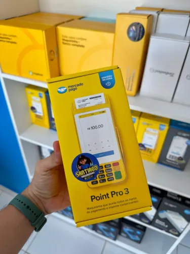 Point Pro 3 - Máquina de Cartão Mercado Pago