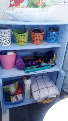 Moveis de caixote de feira