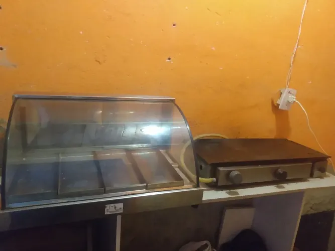 Estufa e Chapa pouco uso!