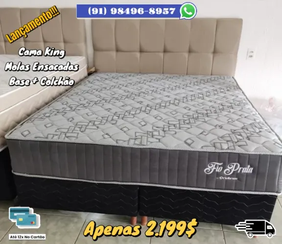 CAMA KING MOLAS ENSACADAS